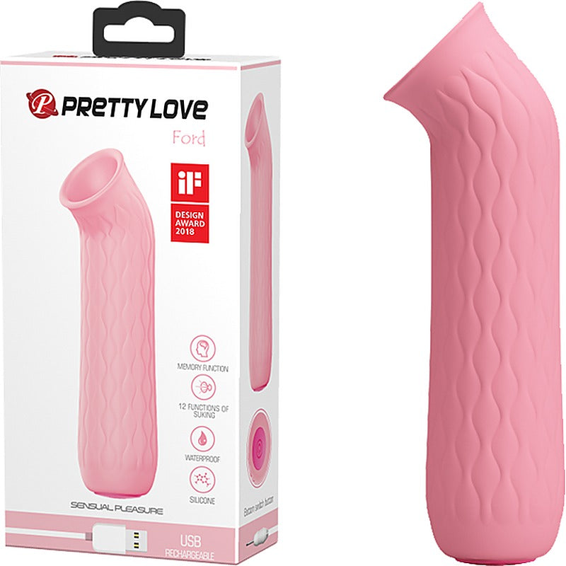 Baile Ford 12 Functions Rechargeable Clitoral Massager - Clit Ticklers and Pulsators
