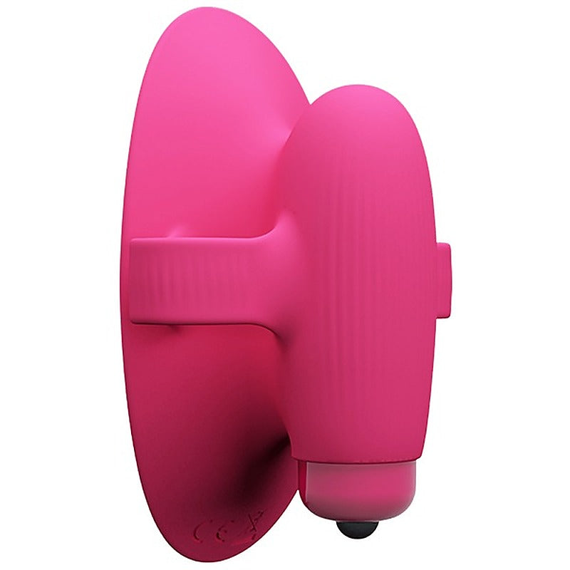 Nelly Ribbed Silicone Finger Massager by Baile - Finger and Tongue Vibrators