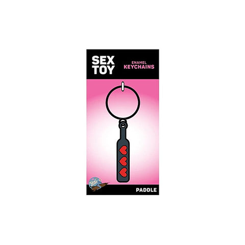 Hearts Paddle Keychain by Wood Rocket - Party Gifts and Novelties