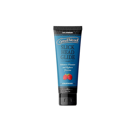 Doc Johnson GoodHead Slick Head Glide Strawberry 113g - Water Based Lubes
