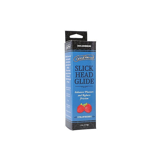 Doc Johnson GoodHead Slick Head Glide Strawberry 113g - Water Based Lubes