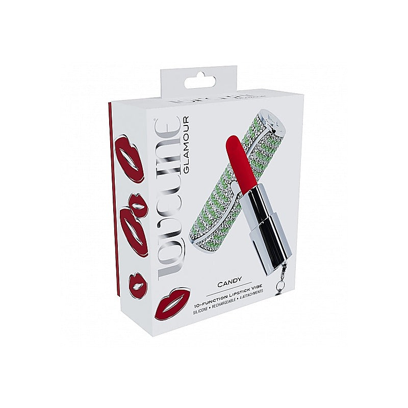 Shots Loveline Candy 10 Functions Lipstick Vibrator - Personal Massagers