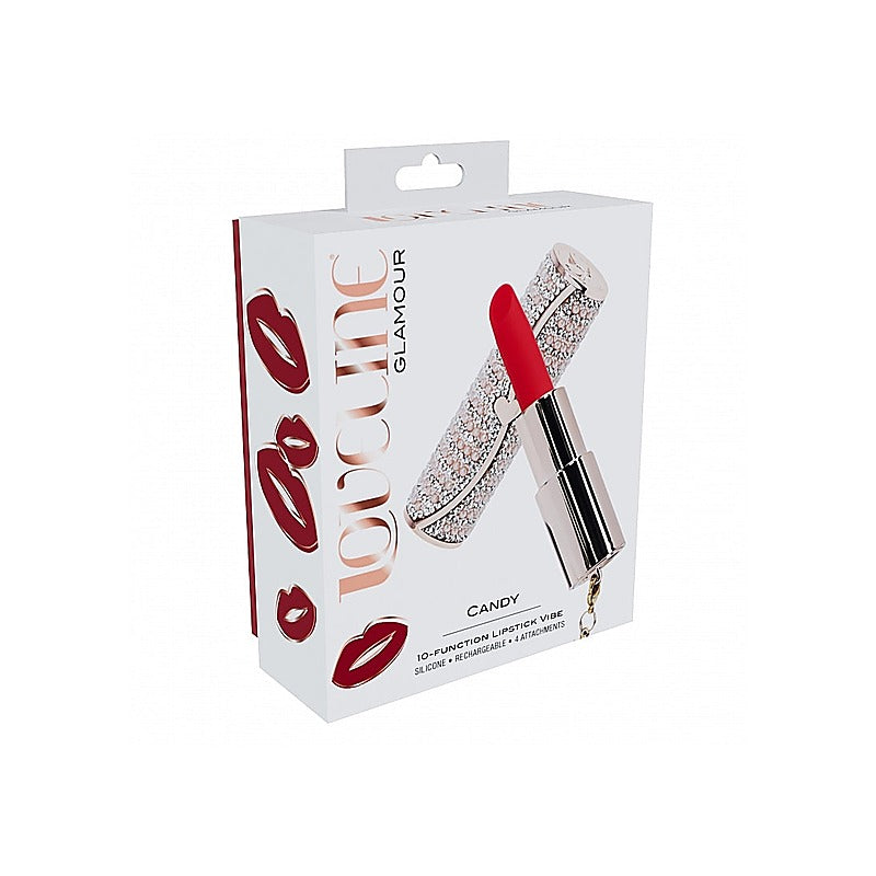 Shots Loveline Candy 10 Functions Lipstick Vibrator - Personal Massagers