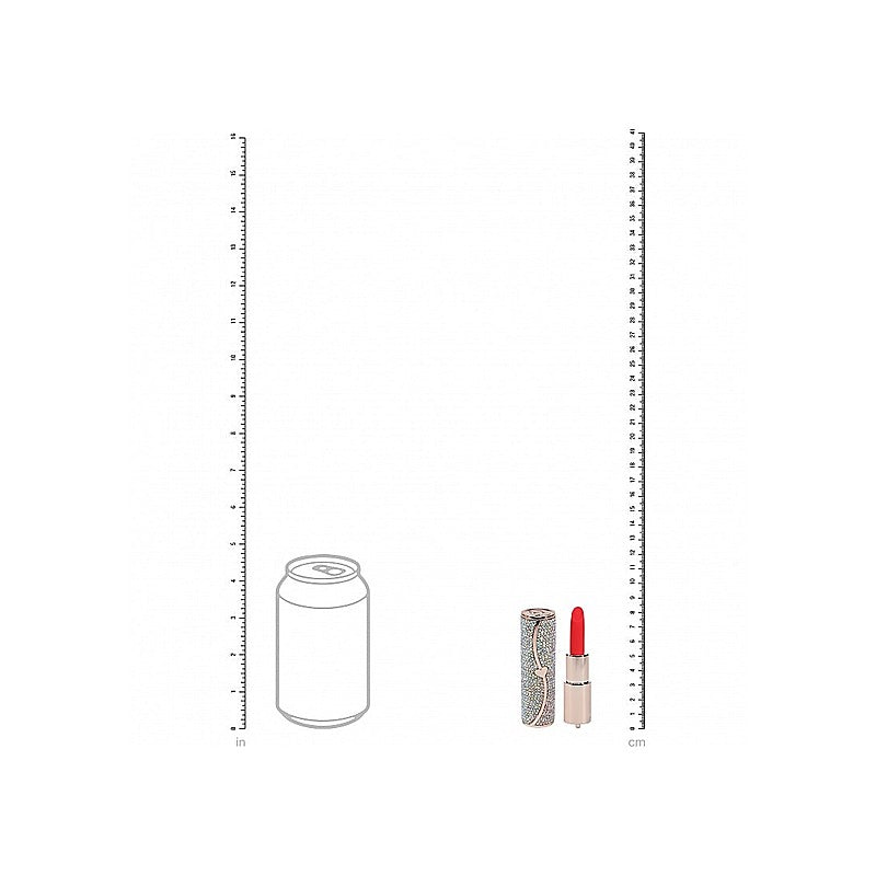 Shots Loveline Sparkle 10 Functions Lipstick Vibrator - Personal Massagers