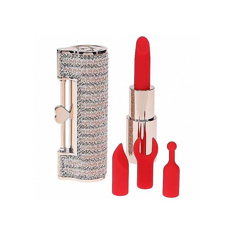 Shots Loveline Angel 10 Functions Lipstick Vibrator - Personal Massagers