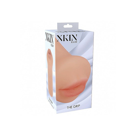 Shots Xkin RAW The Grip Oral Sex Masturbator - Masturbators and Strokers