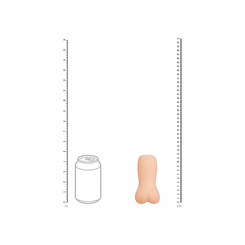 Xkin RAW Backline Realistic Butt Stroker by Shots Toys - Masturbators and Strokers