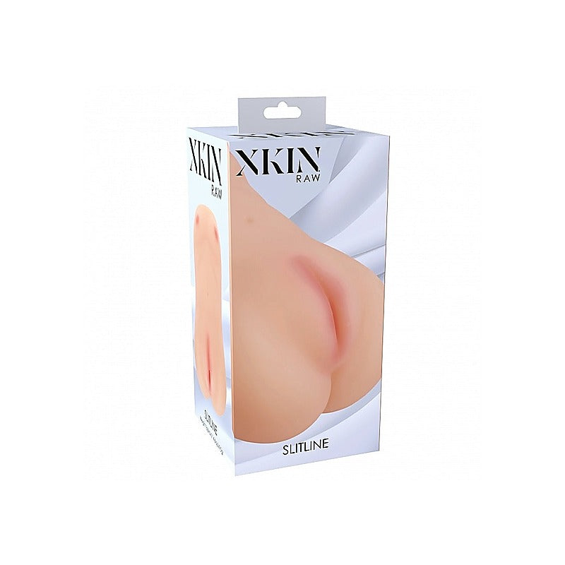 Xkin RAW Slitline Realistic Pussy Stroker by Shots Toys - Masturbators and Strokers