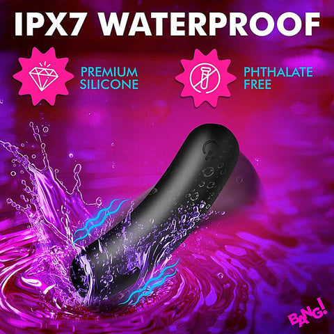 XR Brands BANG! Flexible Silicone Bullet Vibrator - Bullet Vibrators