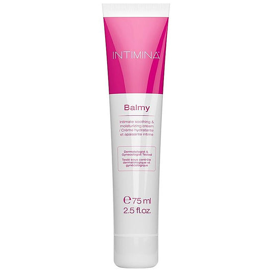 INTIMINA Balmy Intimate Soothing and Moisturising Cream 75ml - Delay and Excite Sprays