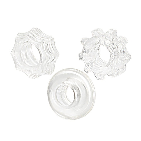 Reversible Mens Cock Ring Set by California Exotics - Cock Ring Sets