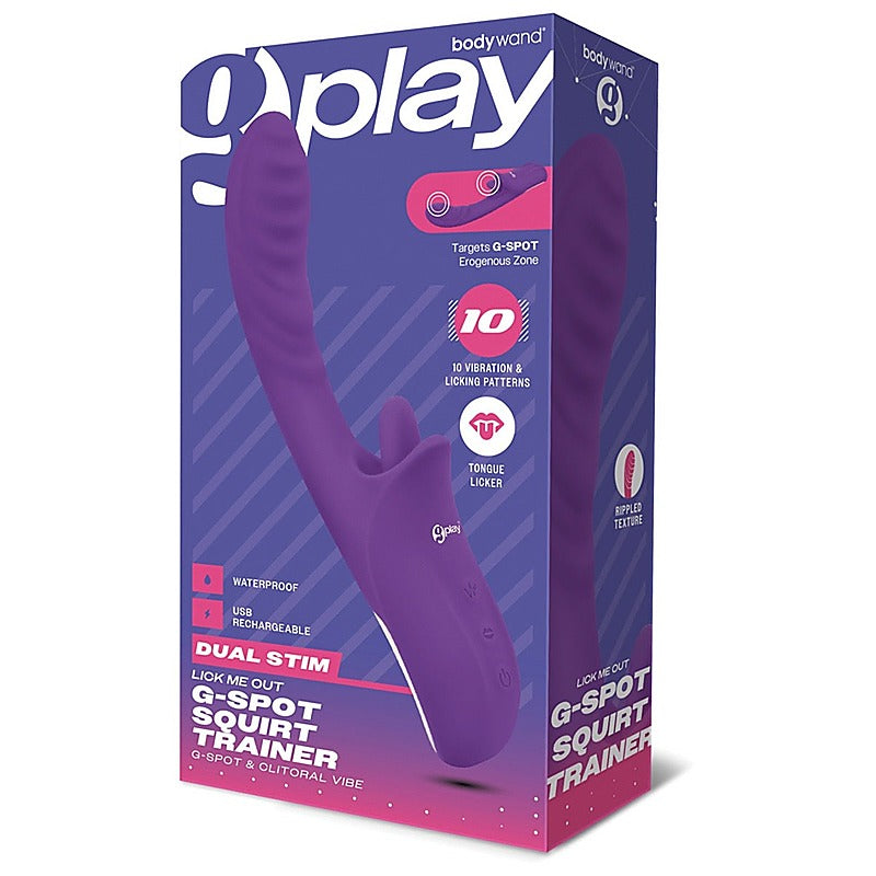 G-Play Lick Me Out G Spot Squirt Trainer by Xgen - G-Spot Vibrators