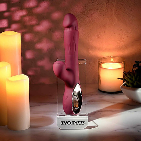 Bursting With Pleasure Rabbit Style Clitoral Vibe by Evolved - Rabbit Vibrators