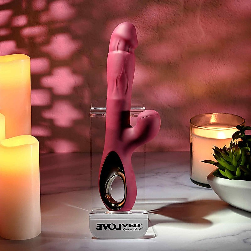 Bursting With Pleasure Rabbit Style Clitoral Vibe by Evolved - Rabbit Vibrators