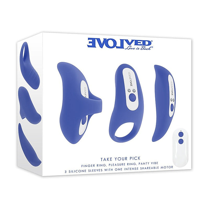 TAKE YOUR PICK Couples Sex Toys Kit by Evolved - Sex Kits