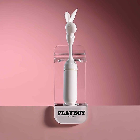 Playboy Pleasure LUCKY CHARM Vibrating Bullet with Bunny Tip - Bullet Vibrators