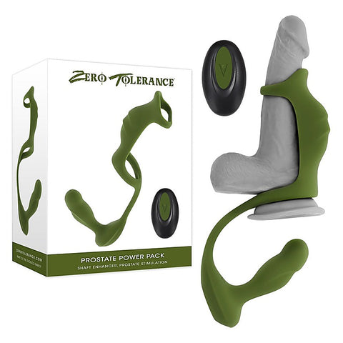 Zero Tolerance PROSTATE POWER PACK Massager With Remote - Prostate Toys