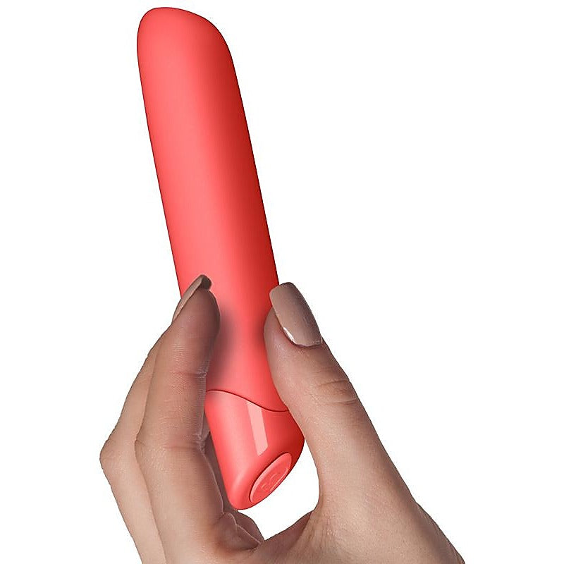SugarBoo Cool Coral Rechargeable Vibrator by Rocks Off - Bullet Vibrators