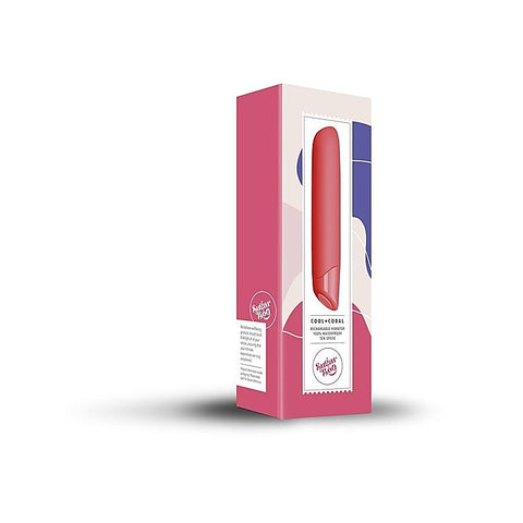 SugarBoo Cool Coral Rechargeable Vibrator by Rocks Off - Bullet Vibrators