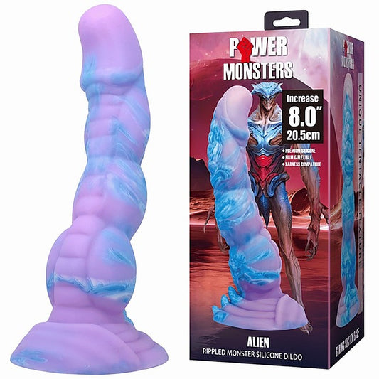 Baile Alien 8 Inc Huge Creature Silicone Cock - Realistic Dildos