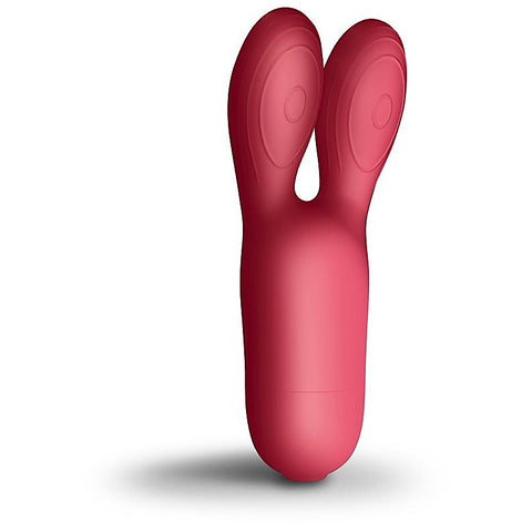 SugarBoo Coral Kiss Twin Clitoral Vibrator by Rocks Off - Clit Ticklers and Pulsators