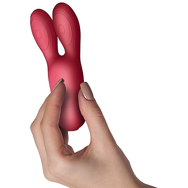 SugarBoo Coral Kiss Twin Clitoral Vibrator by Rocks Off - Clit Ticklers and Pulsators