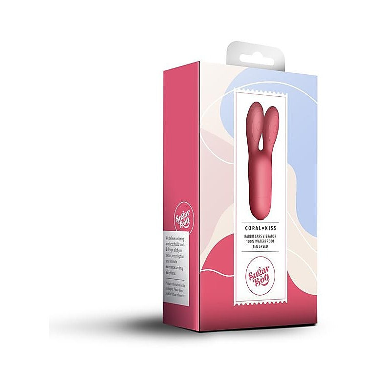SugarBoo Coral Kiss Twin Clitoral Vibrator by Rocks Off - Clit Ticklers and Pulsators