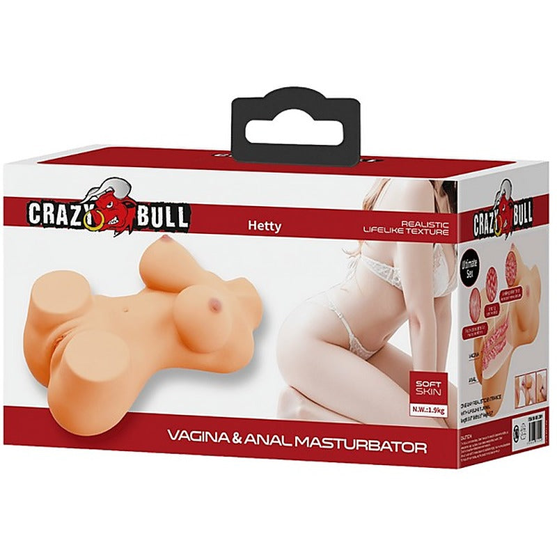 Hetty Realistic Anal and Vagina Masturbator by Baile - Masturbators and Strokers