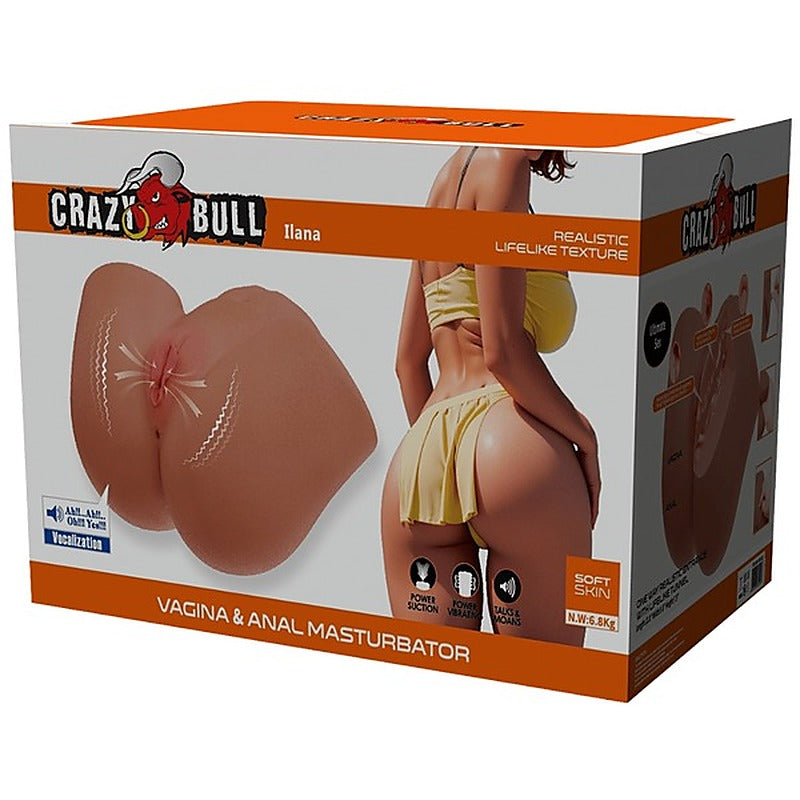 Ilana Talk & Suction Vagina and Anal Stroker by Baile - Masturbators and Strokers
