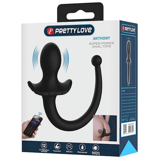 Baile Anthony Vibrating App Control Tail Anal Plug - Butt Plugs