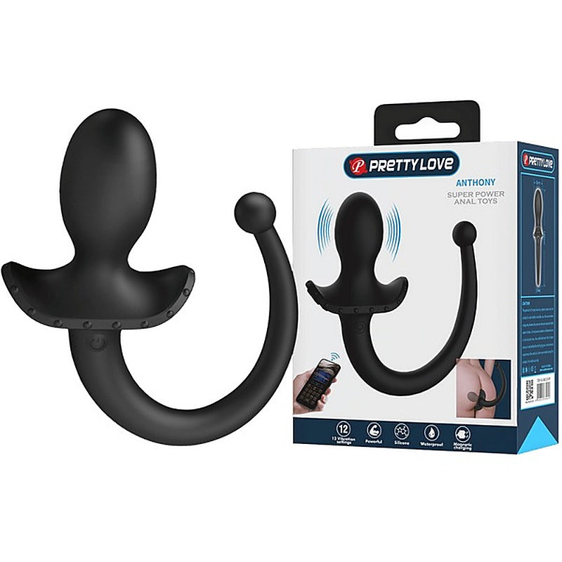 Baile Anthony Vibrating App Control Tail Anal Plug - Butt Plugs