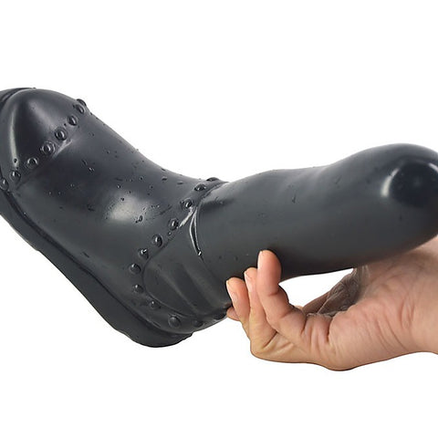 Boot Shape Realistic Looking PVC Dong by FAAK - Realistic Dildos