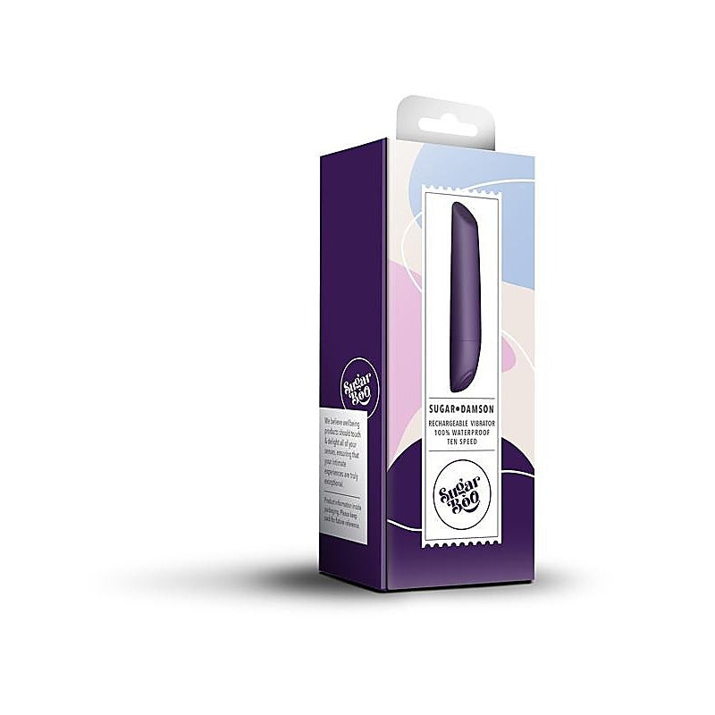 SugarBoo Sugar Damson Bullet Vibrator by Rocks Off - Bullet Vibrators