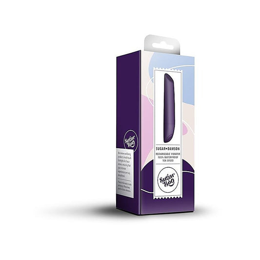 Rocks Off SugarBoo Sugar Damson Bullet Vibrator - Bullet Vibrators