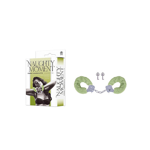 Nanma Corporation Naughty Moment Handcuff With Furry Sleeve - Cuffs And Restraints