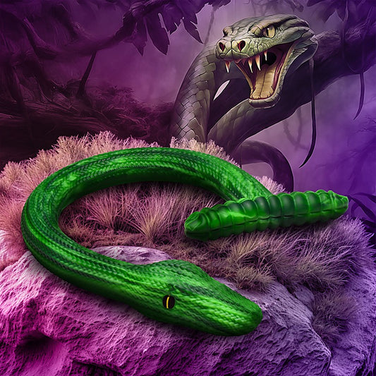XR Brands Creature Cocks Slither Silicone Dildo - Realistic Dildos