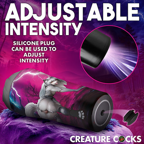 Creature Cocks Wolf Realistic Ass Stroker by XR Brands - Masturbators and Strokers