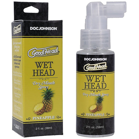 GoodHead Wet Head Dry Mouth Spray Pineapple Flavoured - Delay and Excite Sprays