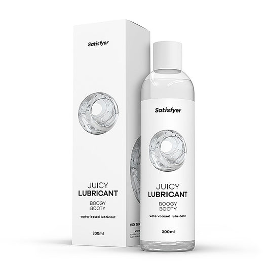 Satisfyer Juicy Boogy Booty Water Based Anal Lubricant - Water Based Lubes