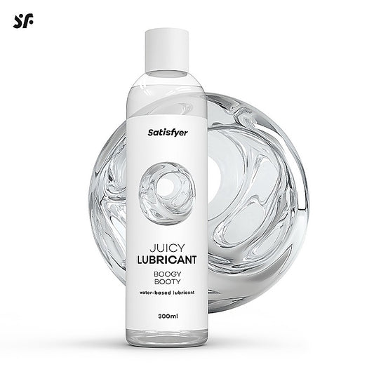 Satisfyer Juicy Boogy Booty Water Based Anal Lubricant - Water Based Lubes