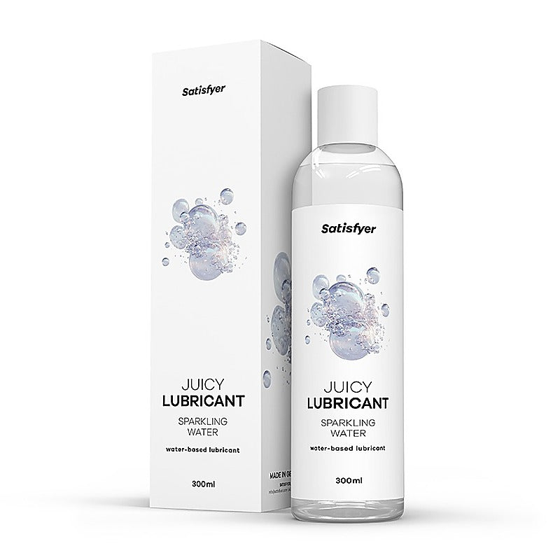 Juicy Sparkling Water Based Tingling Lubricant by Satisfyer - Water Based Lubes