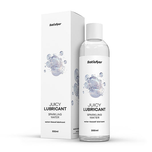 Satisfyer Juicy Sparkling Water Based Tingling Lubricant - Water Based Lubes