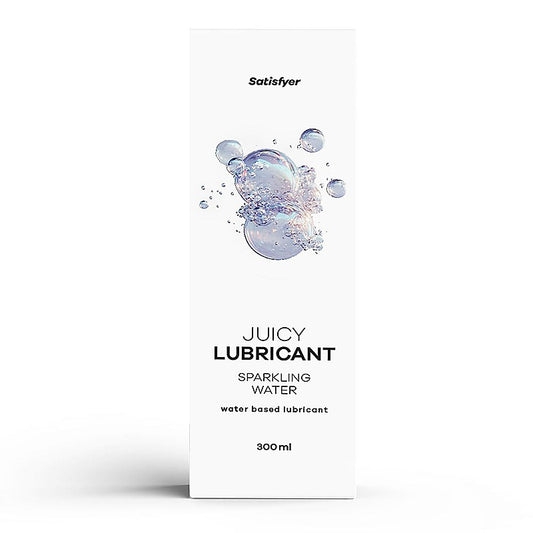 Satisfyer Juicy Sparkling Water Based Tingling Lubricant - Water Based Lubes