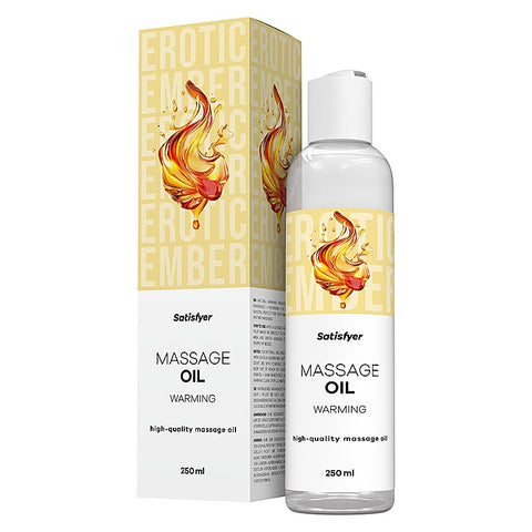 Comforting Scented Adult Massage Oil by Satisfyer - Massage Oils and Lubricants