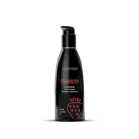 Wicked Aqua Flavoured Water Based Personal Lubricant - Water Based Lubes