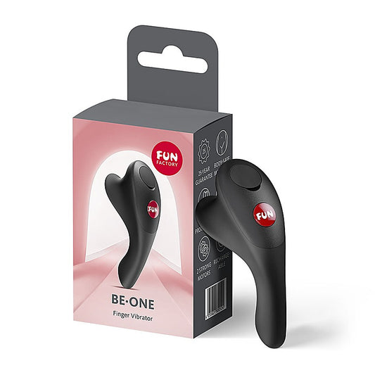 BE-ONE USB-C Rechargeable Finger Stimulator by Fun Factory - Finger and Tongue Vibrators