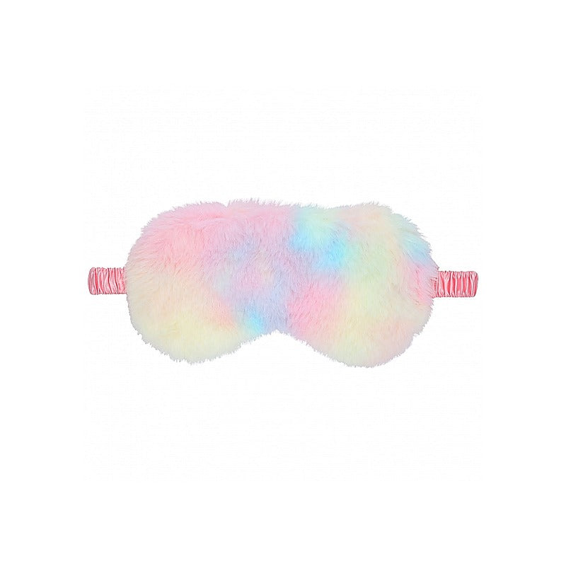 OUCH! Fetish Power Play Fluffy Eye Mask by Shots Toys - Masks And Blindfolds