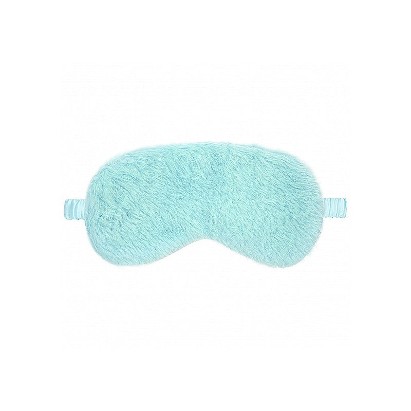 OUCH! Fetish Power Play Fluffy Eye Mask by Shots Toys - Masks And Blindfolds