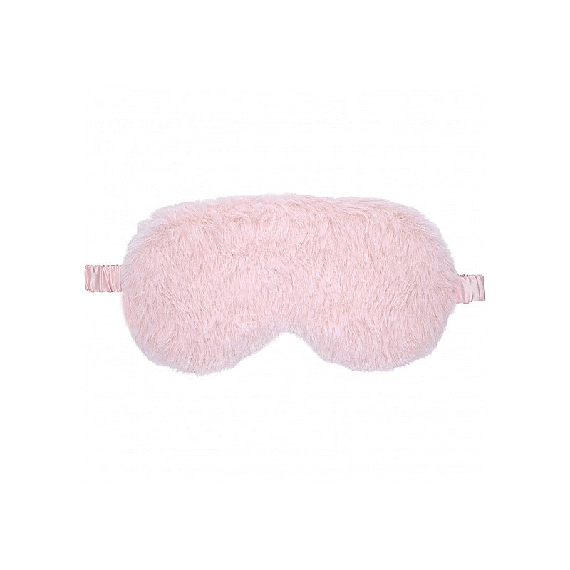 OUCH! Fetish Power Play Fluffy Eye Mask by Shots Toys - Masks And Blindfolds