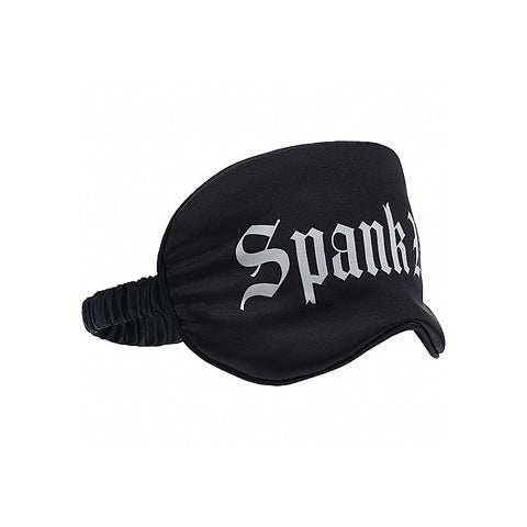 Spank Me Printed Fetish Play Eye Mask by Shots Toys - Masks And Blindfolds